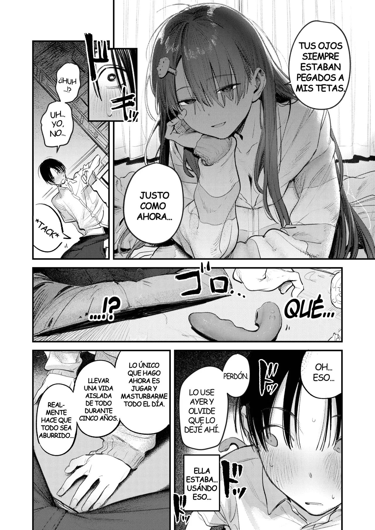 Mamono no Heya ~6 nen-buri ni Saikai shitara Hikikomori NEET ni Natteita Shinyuu no Onee-san ni Semararete Seieki o Shiboritorareru Hanashi | El Cuarto del Monstruo ~La Hitoria de Cómo Fui Exprimido por La Ermitaña Hermana Mayor de Mi Mejor Amigo~ page 12 full