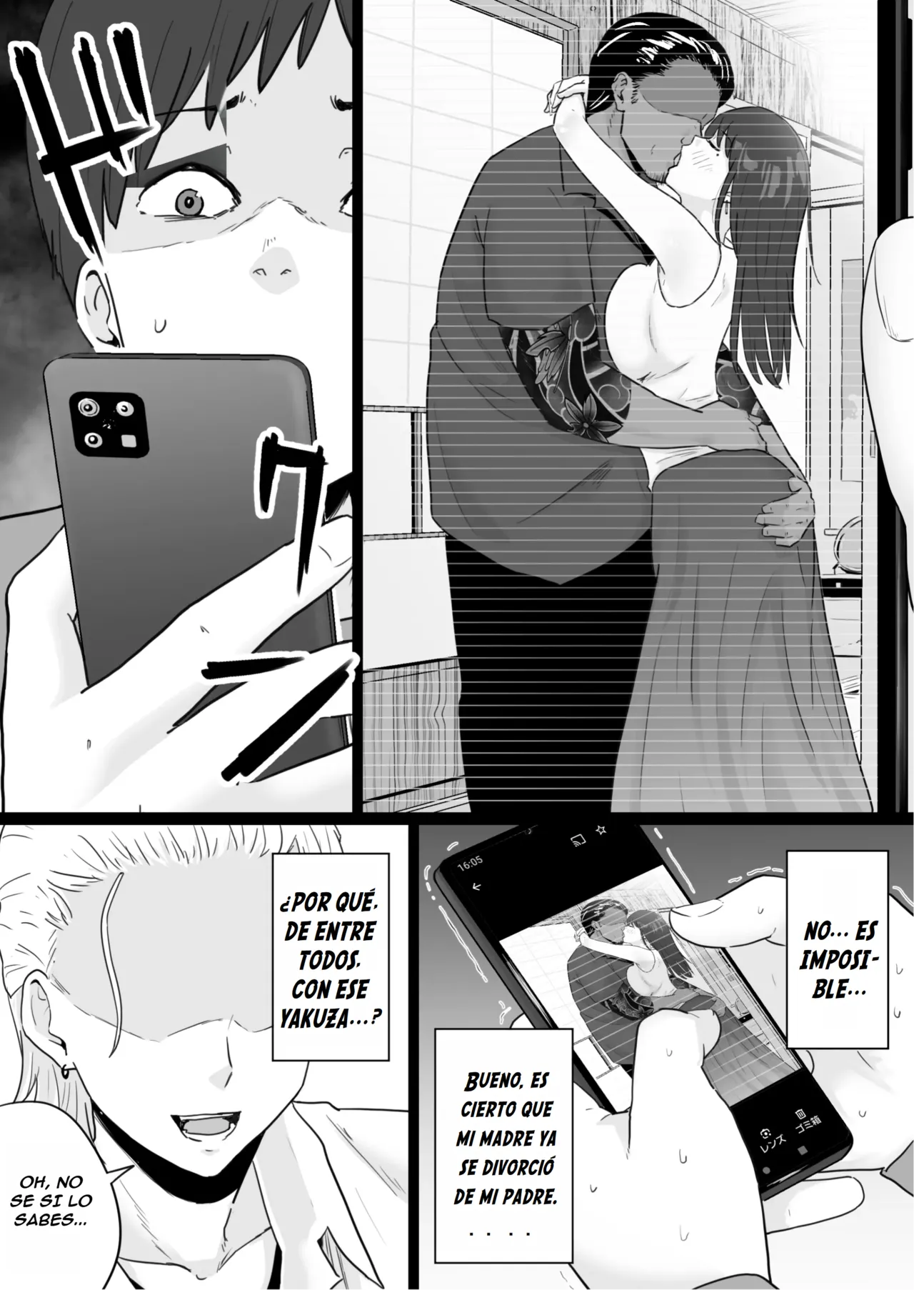 Houkai Kazoku -Hahaoya ga Yakuza to no Sex ni Hamatta Hanashi- | Familia Rota -Una esposa adicta al sexo infiel con un Yakuza- page 10 full