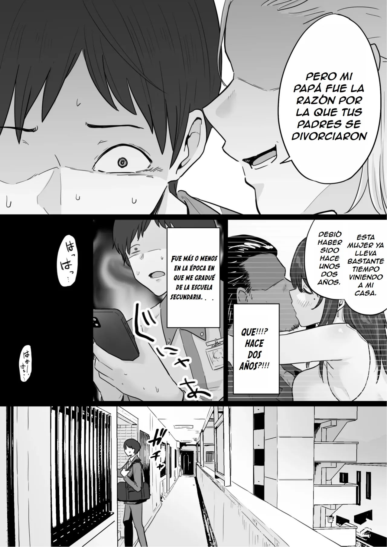 Houkai Kazoku -Hahaoya ga Yakuza to no Sex ni Hamatta Hanashi- | Familia Rota -Una esposa adicta al sexo infiel con un Yakuza- page 11 full