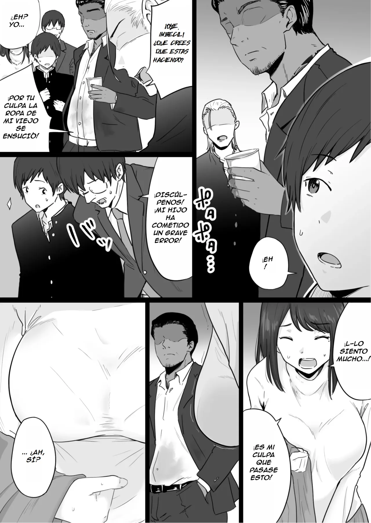 Houkai Kazoku -Hahaoya ga Yakuza to no Sex ni Hamatta Hanashi- | Familia Rota -Una esposa adicta al sexo infiel con un Yakuza- page 3 full