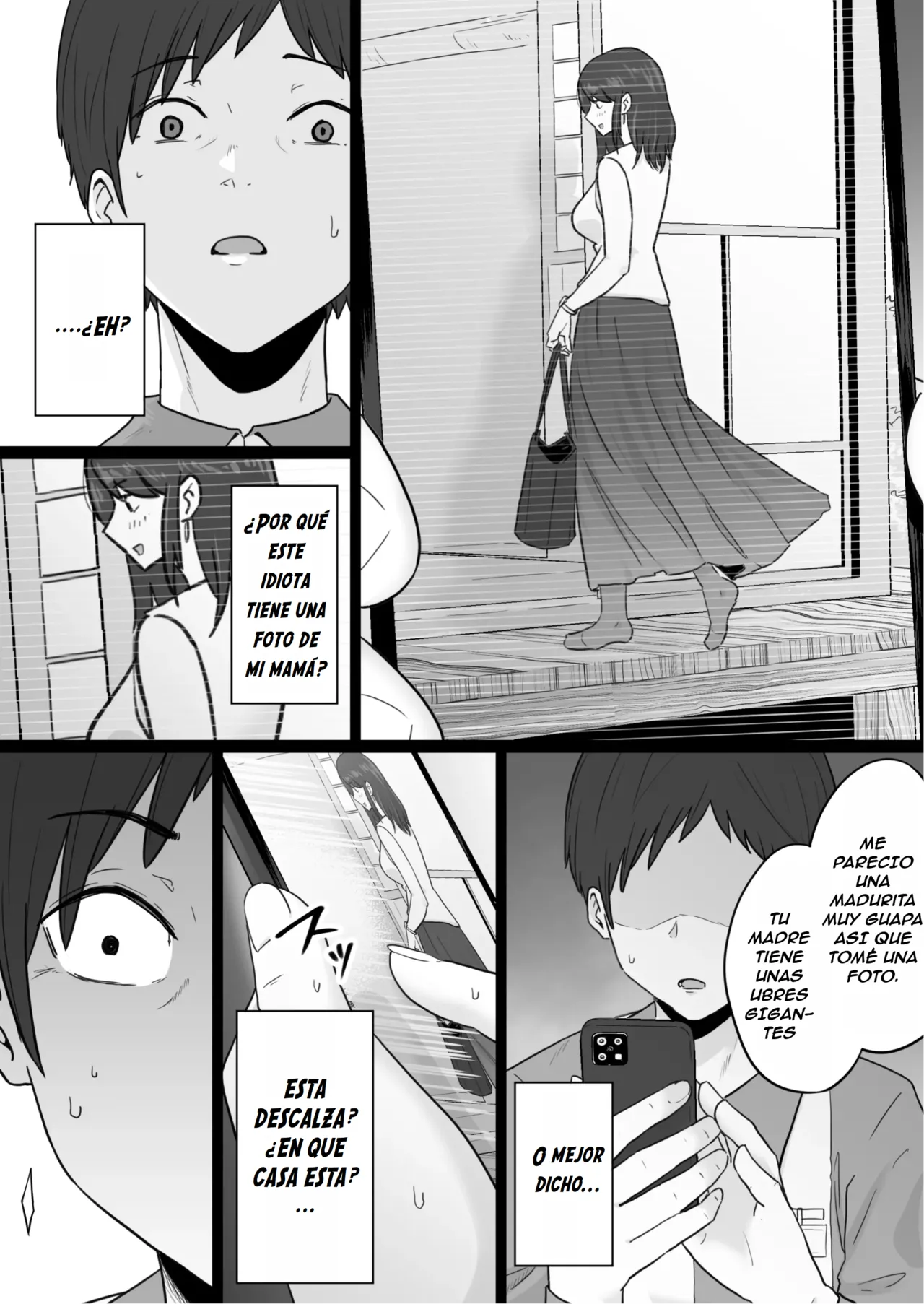 Houkai Kazoku -Hahaoya ga Yakuza to no Sex ni Hamatta Hanashi- | Familia Rota -Una esposa adicta al sexo infiel con un Yakuza- page 9 full