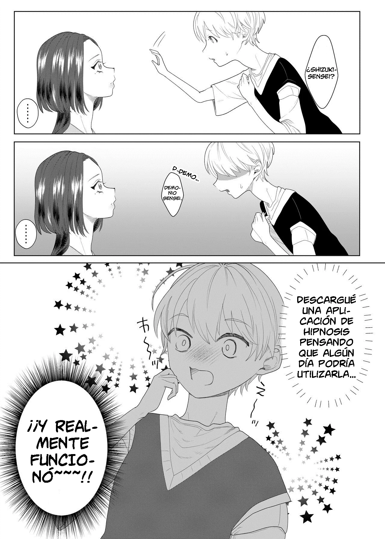 Entrenando a una Horrible Profesora usando una Aplicación de Hipnosis hasta Convertirla en una Esclava page 9 full