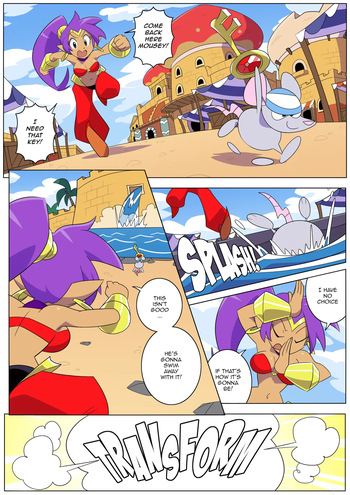 [Dangerking11] The Thief Inside Shantae cover