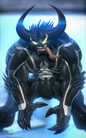 [Todex] Fallen Venom (Marvel's Midnight Suns) cover
