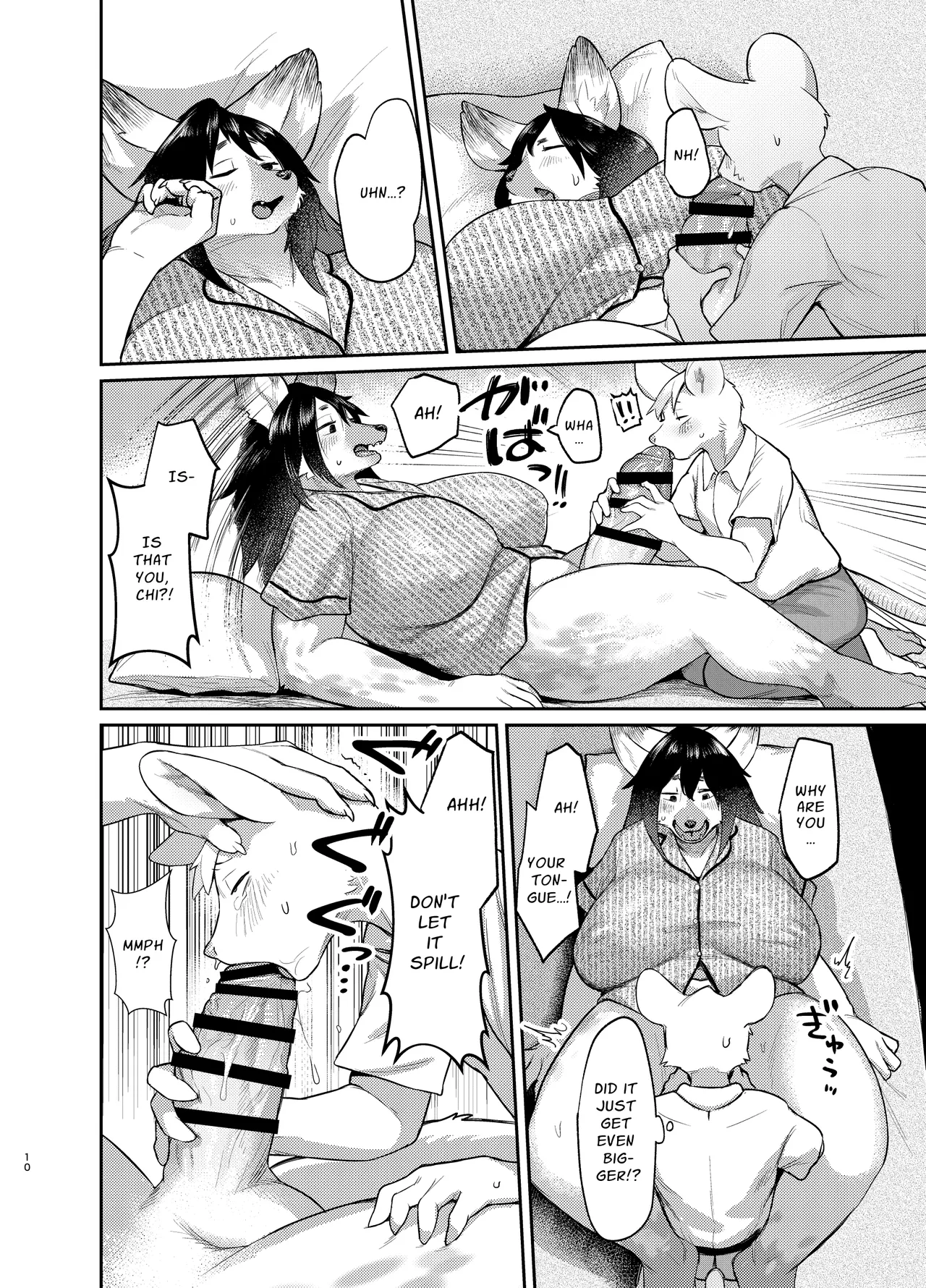 Futakemo Girls! | Futanari Furries! page 10 full