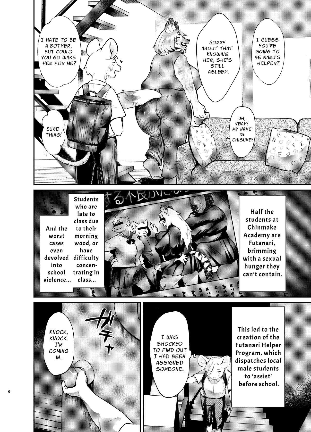 Futakemo Girls! | Futanari Furries! page 6 full