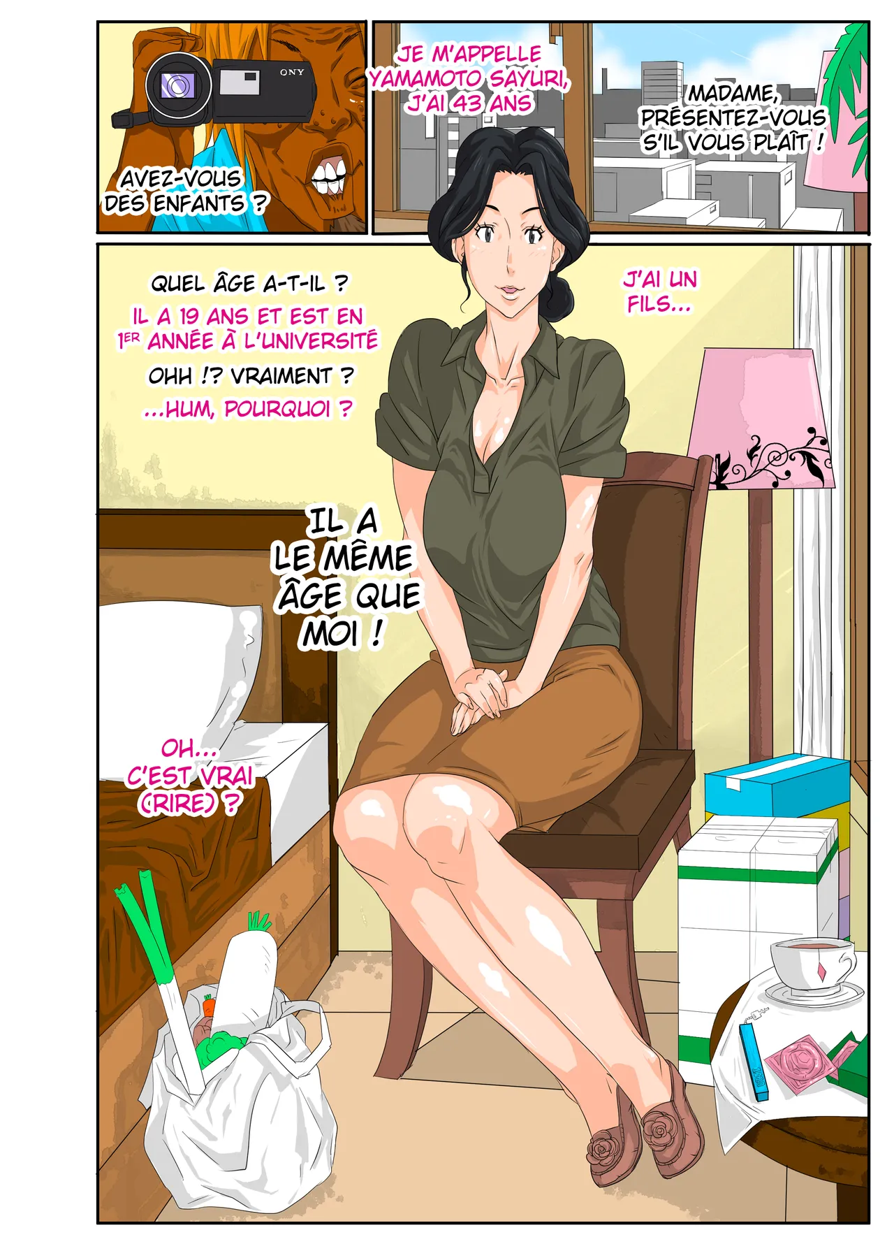 Kaa-chan to Charao | Une mère et un play-boy séduisant page 4 full