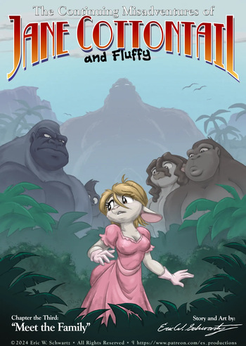 [Eric W. Schwartz] The Continuing Misadventures of Jane Cottontail and Fluffy: Chapter 3 - "Meet the Family" cover