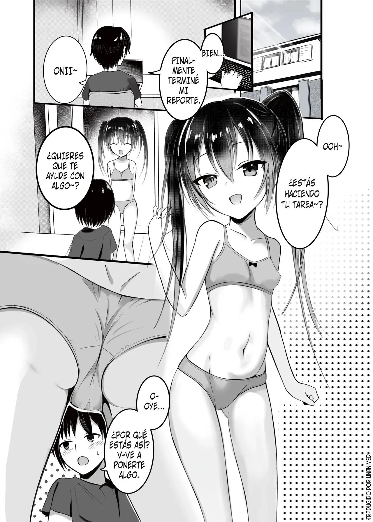 Onii-chan wa Omasena Imouto ni Okomari Chuu?! - Imouto ni Semararete Ichaicha SEX♡ | ¿¡Mi Hermana Menor Me Metió En Aprietos Otra Vez!？- Cómo Mi Hermana Me Presionó Para Que Hiciéramos El Am♡r page 2 full