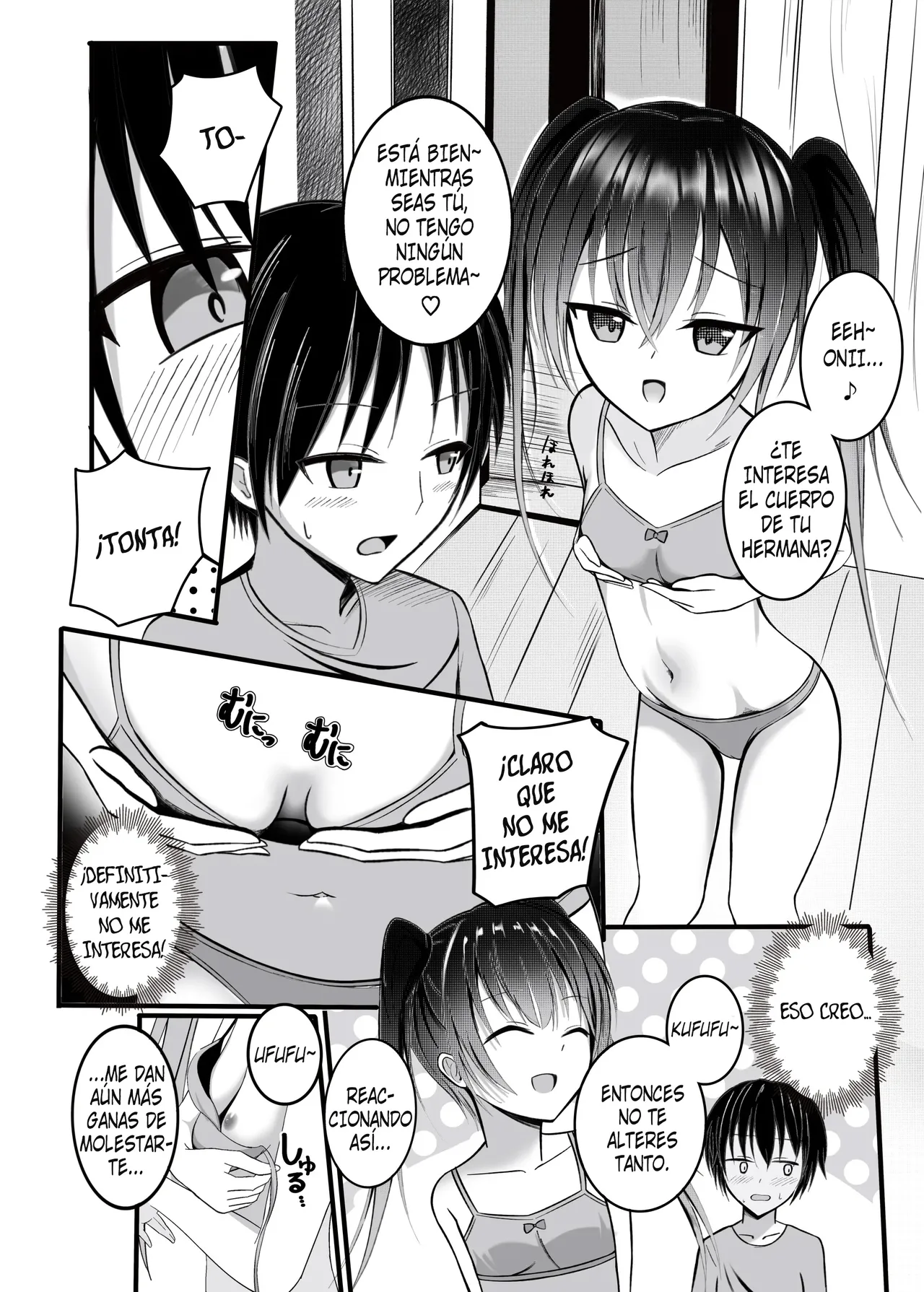 Onii-chan wa Omasena Imouto ni Okomari Chuu?! - Imouto ni Semararete Ichaicha SEX♡ | ¿¡Mi Hermana Menor Me Metió En Aprietos Otra Vez!？- Cómo Mi Hermana Me Presionó Para Que Hiciéramos El Am♡r page 3 full