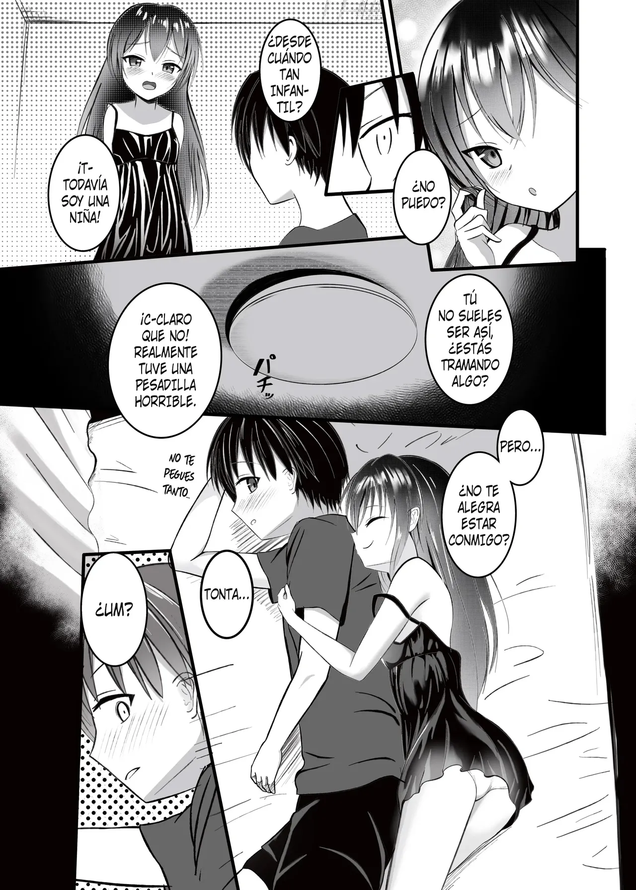 Onii-chan wa Omasena Imouto ni Okomari Chuu?! - Imouto ni Semararete Ichaicha SEX♡ | ¿¡Mi Hermana Menor Me Metió En Aprietos Otra Vez!？- Cómo Mi Hermana Me Presionó Para Que Hiciéramos El Am♡r page 6 full