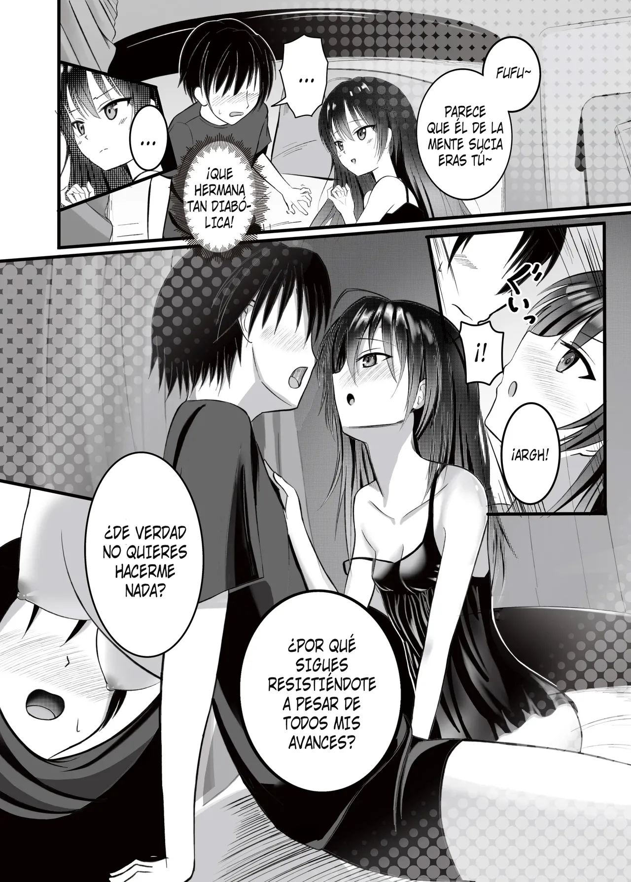 Onii-chan wa Omasena Imouto ni Okomari Chuu?! - Imouto ni Semararete Ichaicha SEX♡ | ¿¡Mi Hermana Menor Me Metió En Aprietos Otra Vez!？- Cómo Mi Hermana Me Presionó Para Que Hiciéramos El Am♡r page 9 full