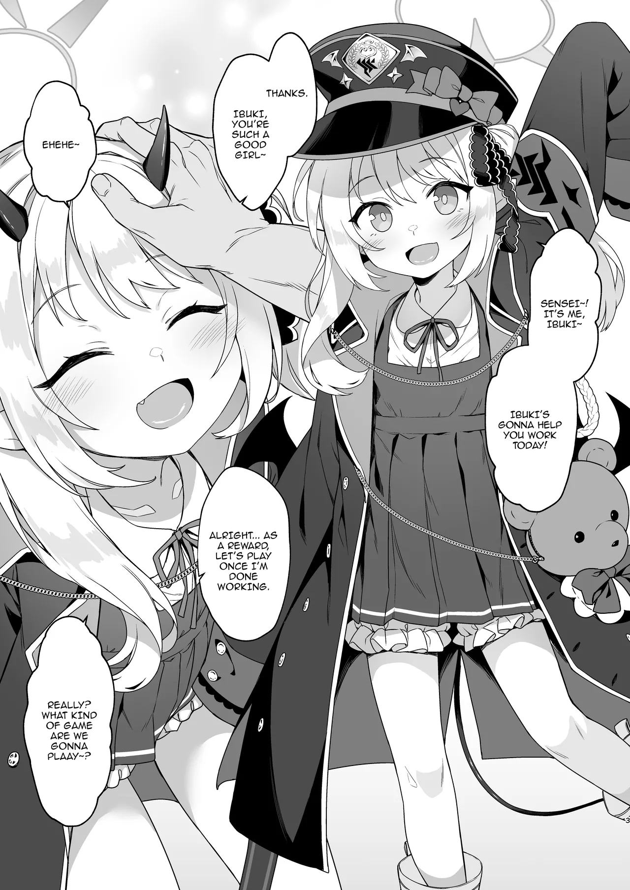 Ibuki to Nani Shite Asobokka / How Will You Play With Ibuki? page 3 full