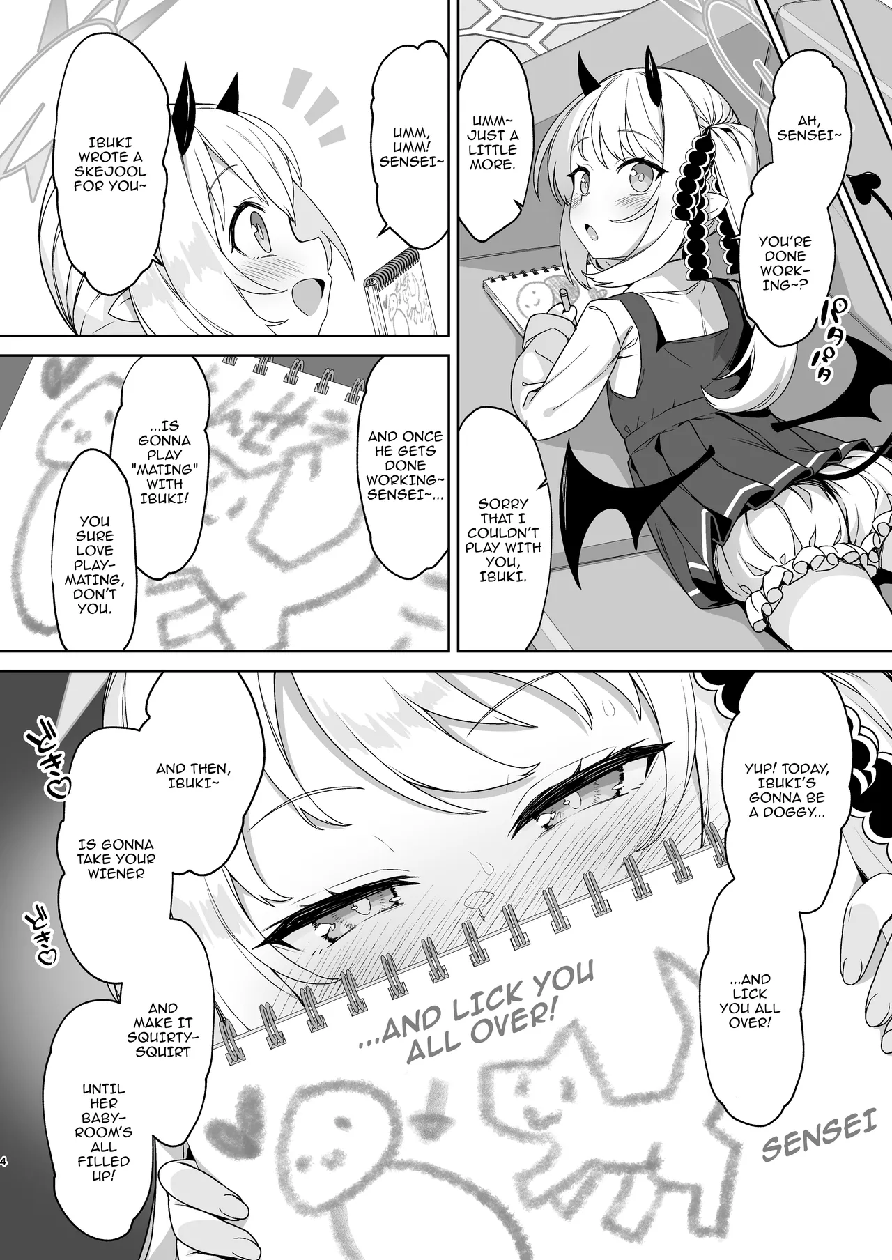 Ibuki to Nani Shite Asobokka / How Will You Play With Ibuki? page 4 full