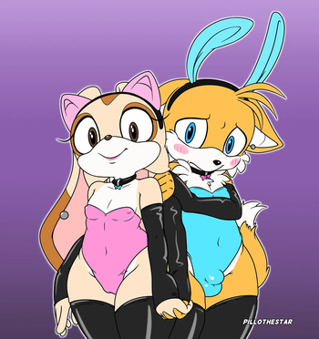 [PilloTheStar] The Easter Bunny and Easter Fox cover