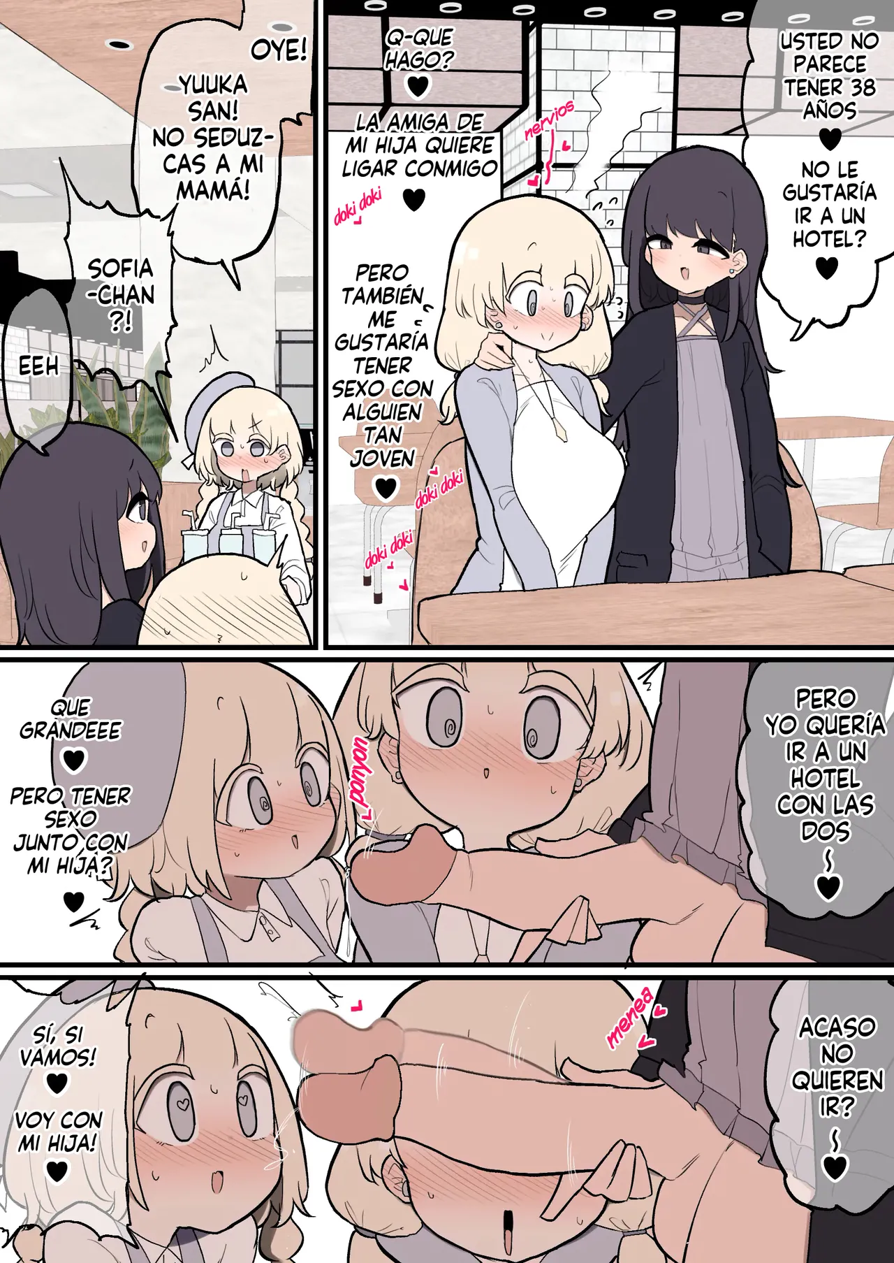 Futanari Ikemen Onnanoko Chinpo ni Meromero Sokuochi 38-sai Mama Manko page 2 full