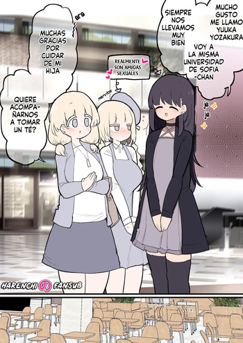 [Momomo] Futanari Ikemen Onnanoko Chinpo ni Meromero Sokuochi 38-sai Mama Manko [Spanish] [Descensored] [Harenchi no Fansub] cover