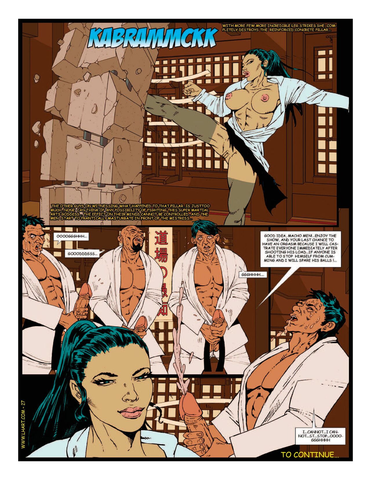 Dojo Bitches page 12 full