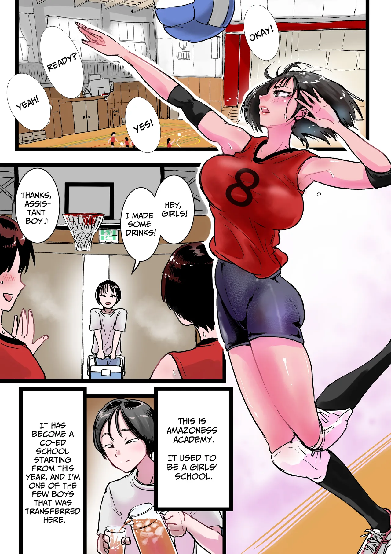 Harem Volley-bu Seishori Manager | Harem Volleyball Club's Sex Relief Manager page 2 full