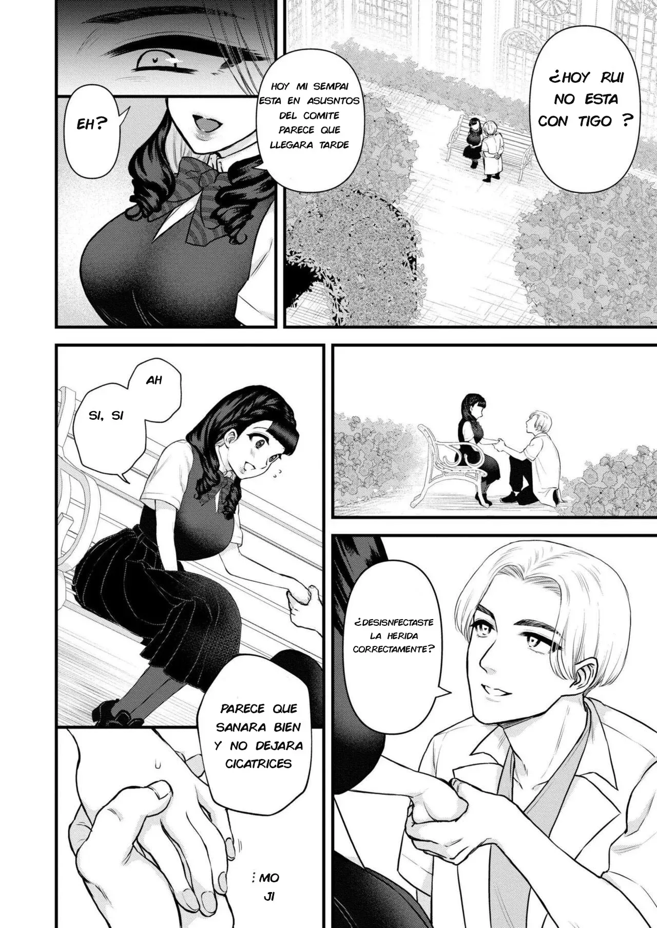 Hanabira wa Hakudaku ku Somarite | Los Pétalos se Vuelven de un Blanco Turbio page 6 full