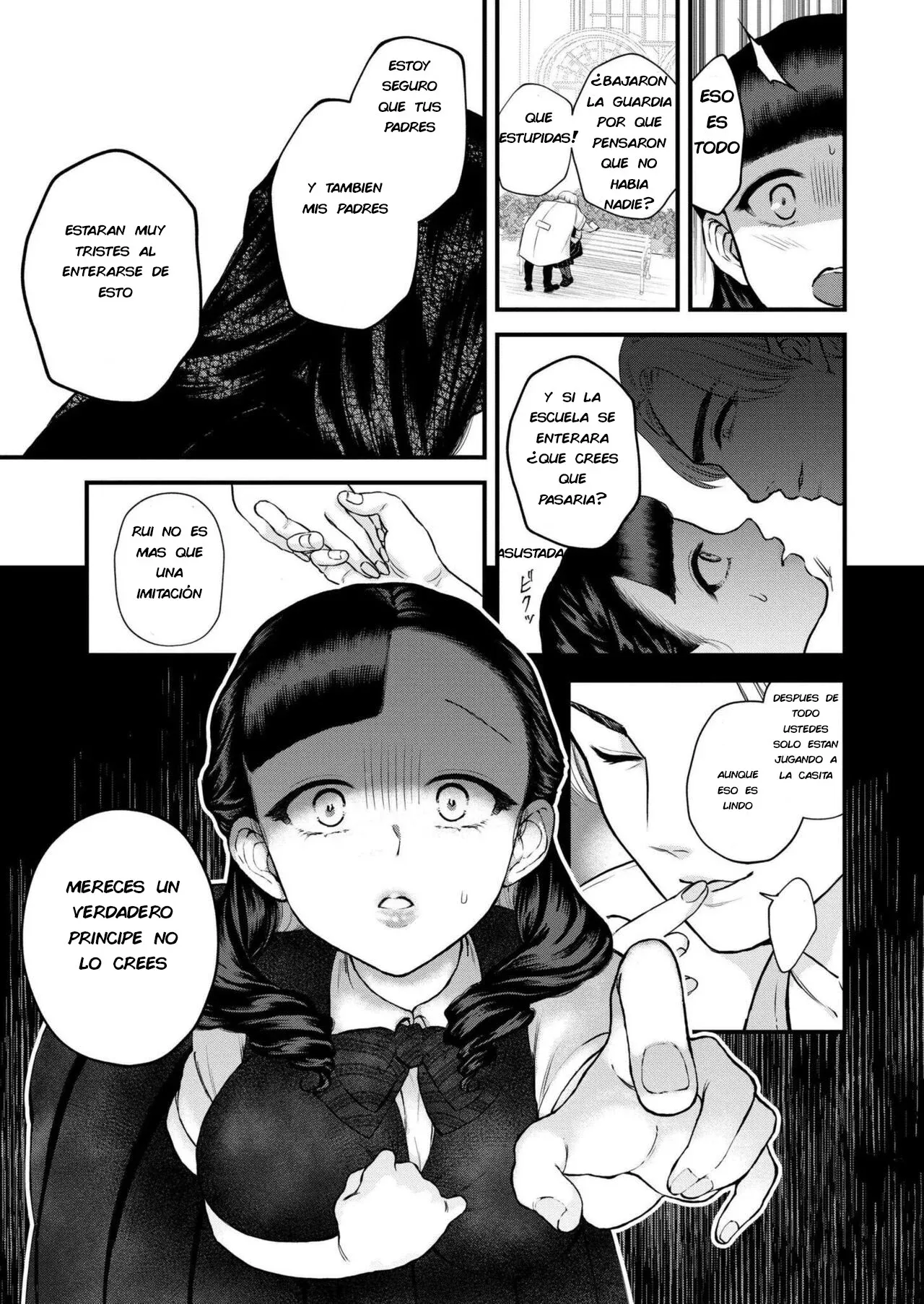 Hanabira wa Hakudaku ku Somarite | Los Pétalos se Vuelven de un Blanco Turbio page 9 full