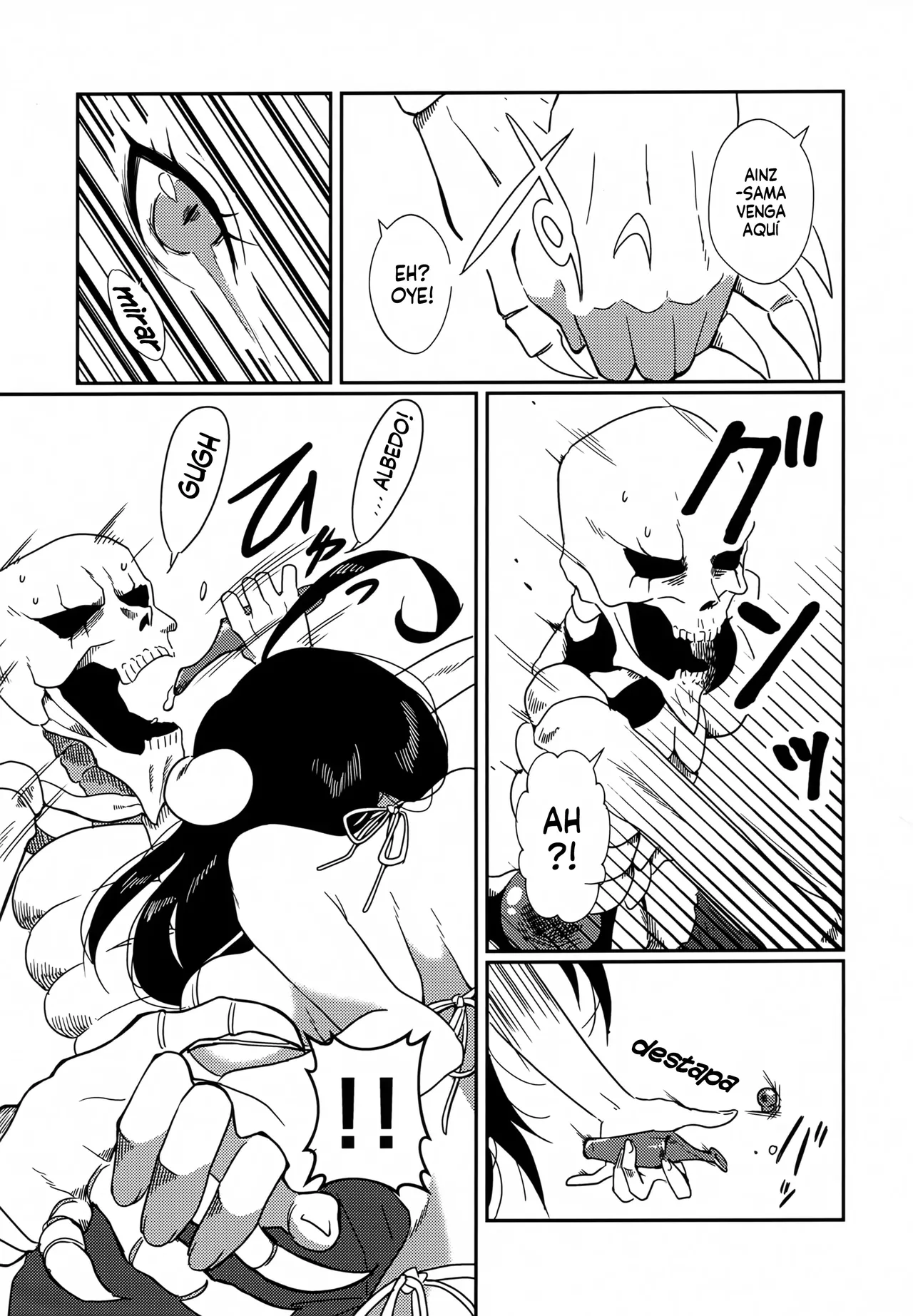 Albedo-san to! 3 | Albedo san y el mar! page 11 full