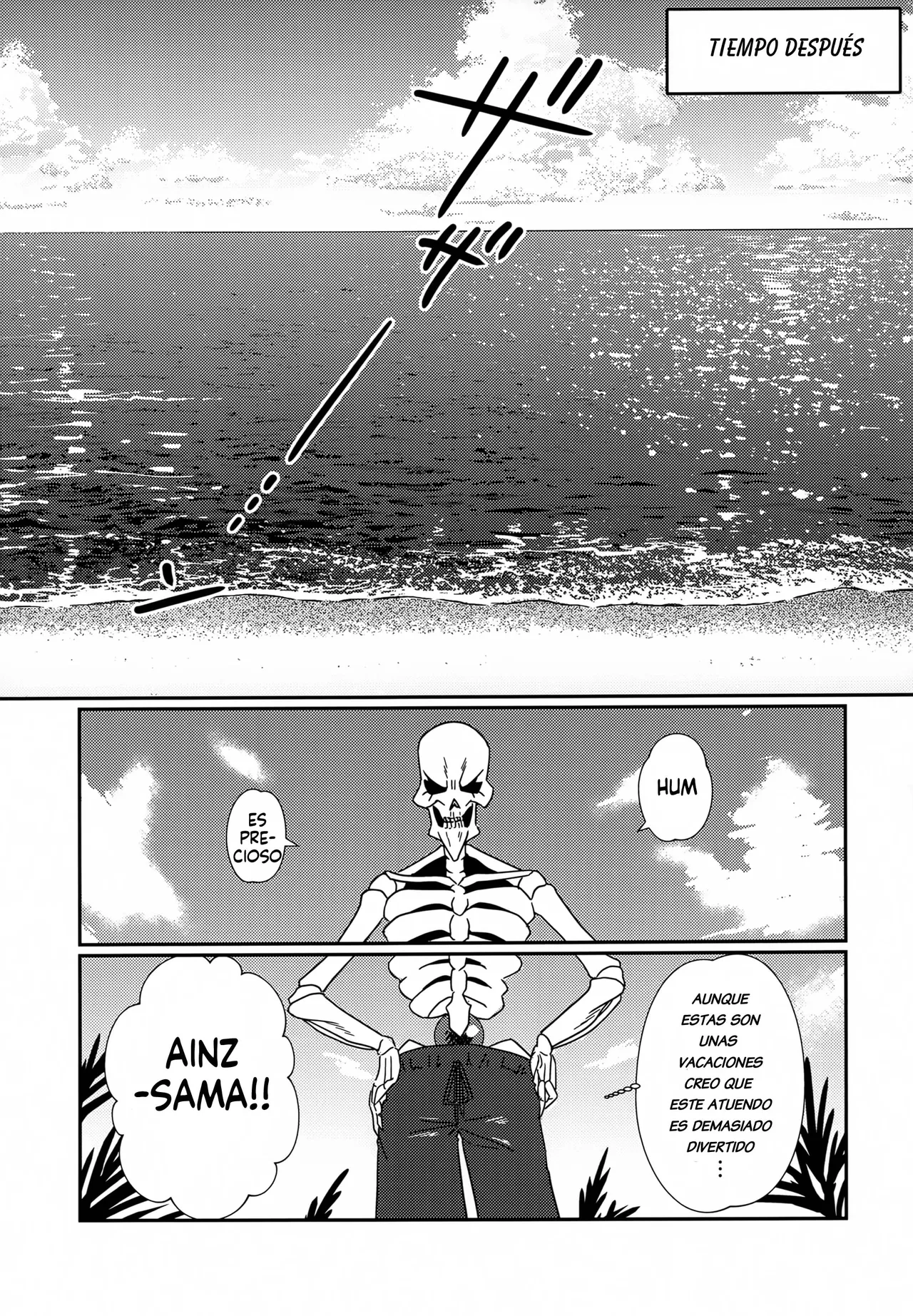 Albedo-san to! 3 | Albedo san y el mar! page 9 full