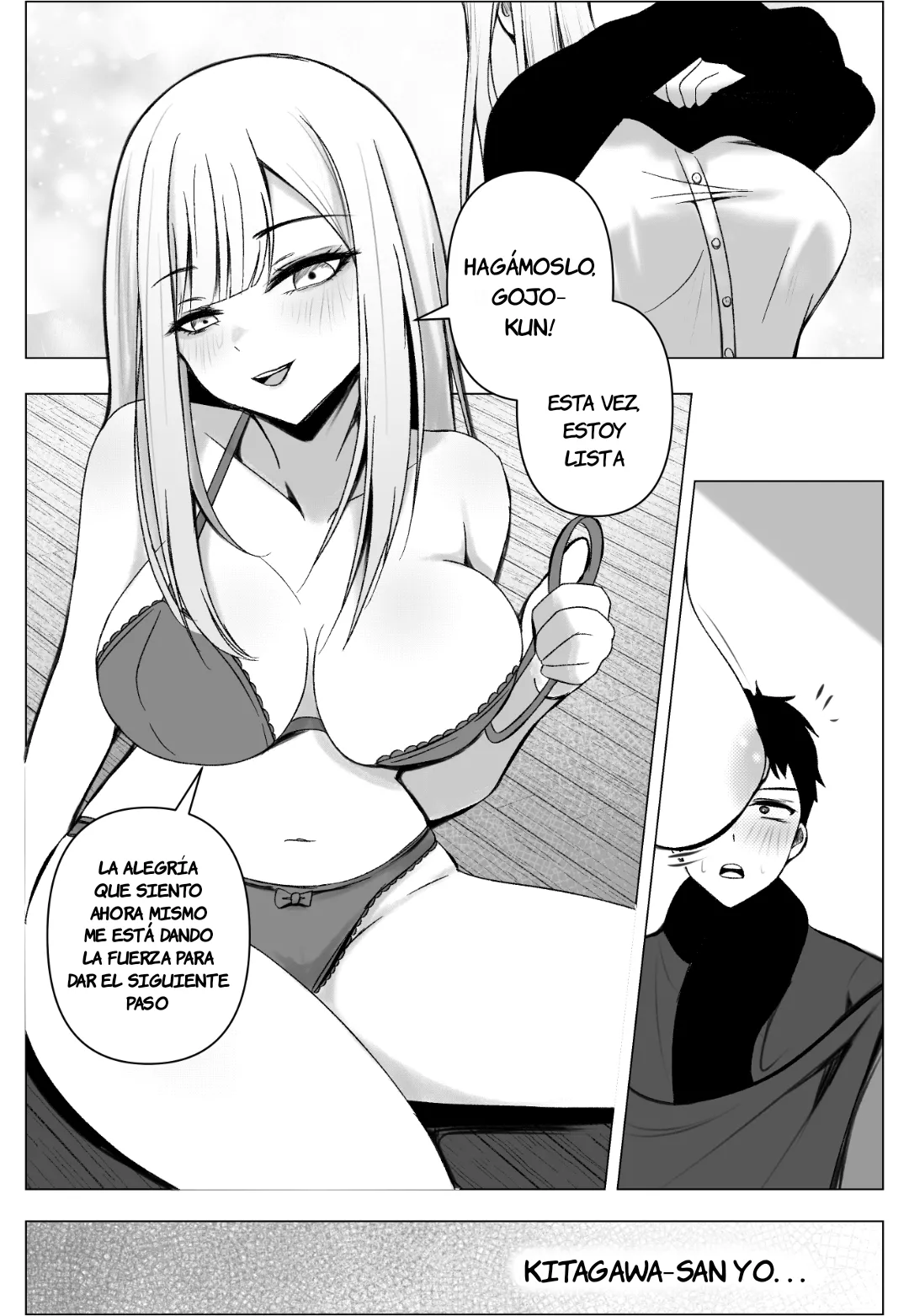 La confesion de Gojo y Marin page 8 full