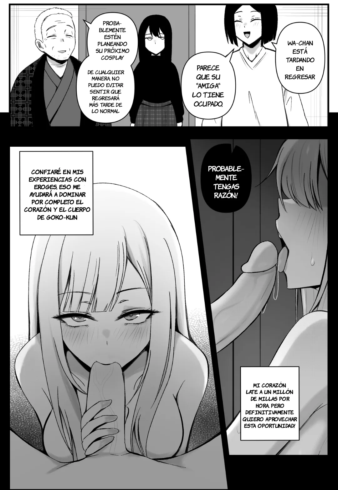 La confesion de Gojo y Marin page 9 full