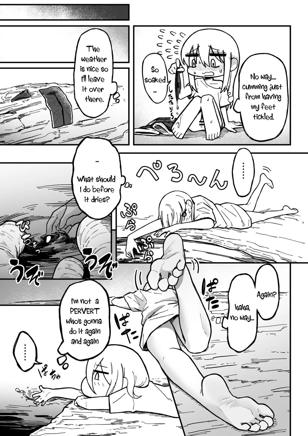 A story about tentacles tickling on the shore during low tide page 12 full