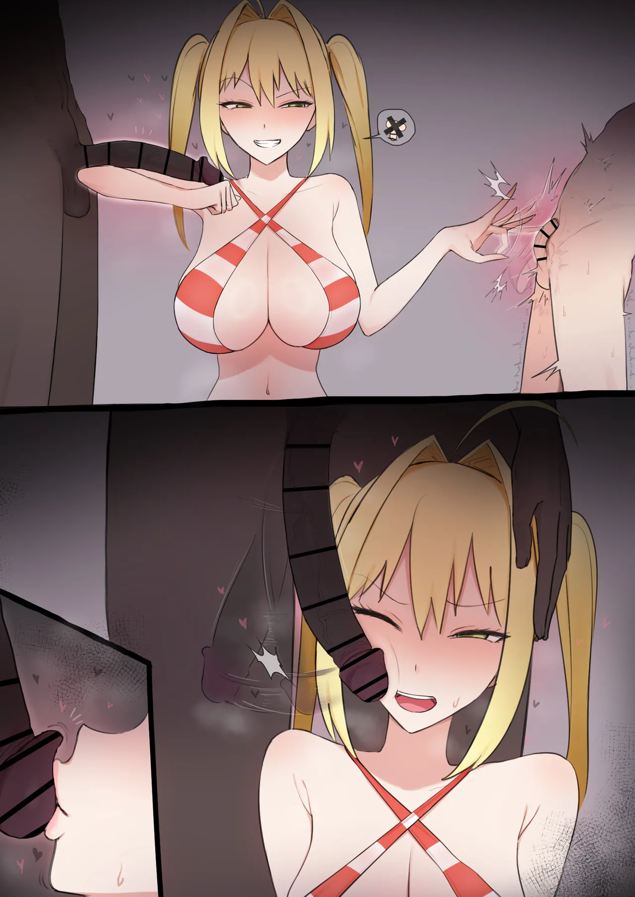 Nero×BBC Uwaki H Misetsuke page 8 full