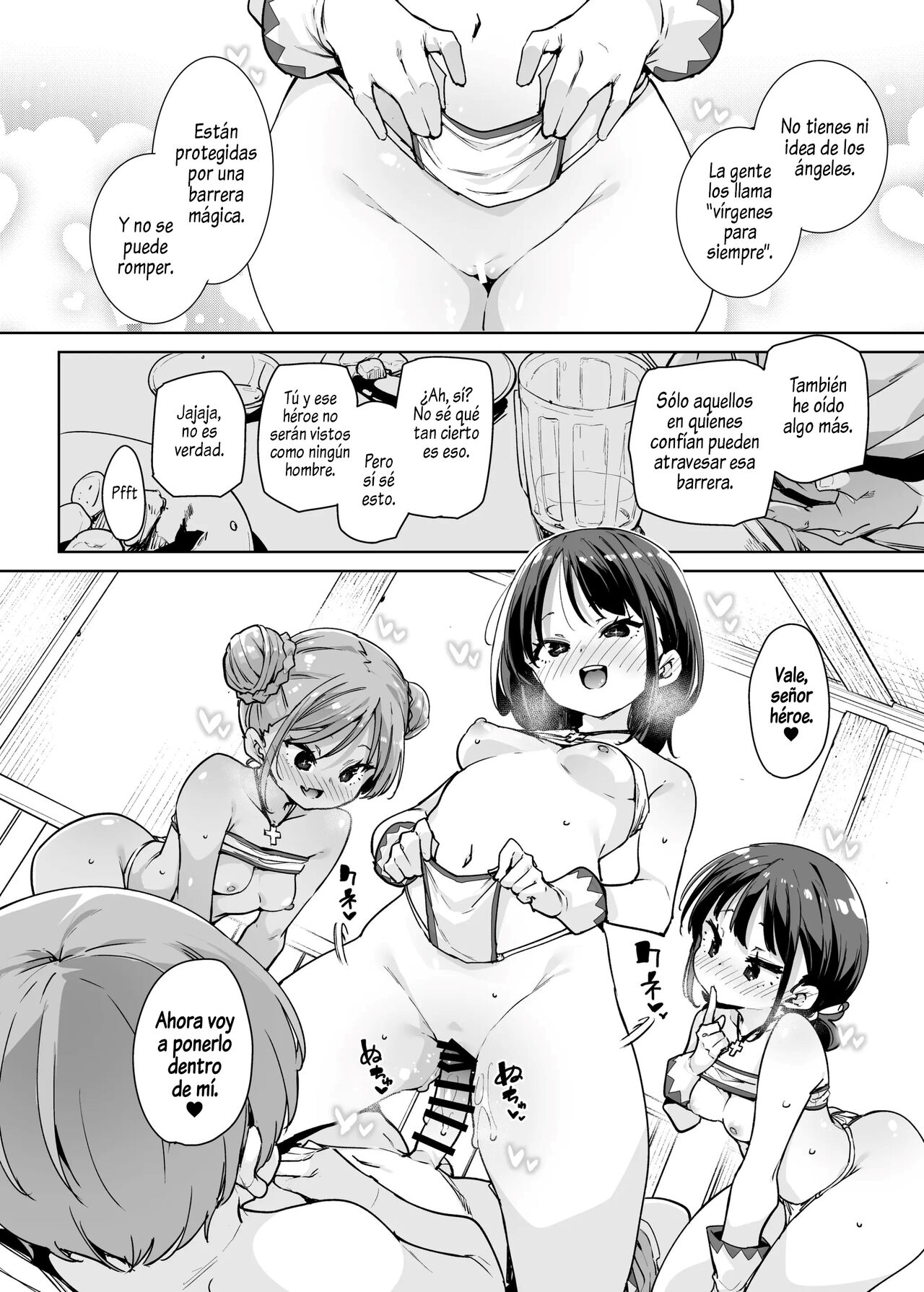 Do H Shiro Mahoutsukai Sannin Tsurete Tabi ga Shitai - Three Ecchi Healer With Me page 11 full