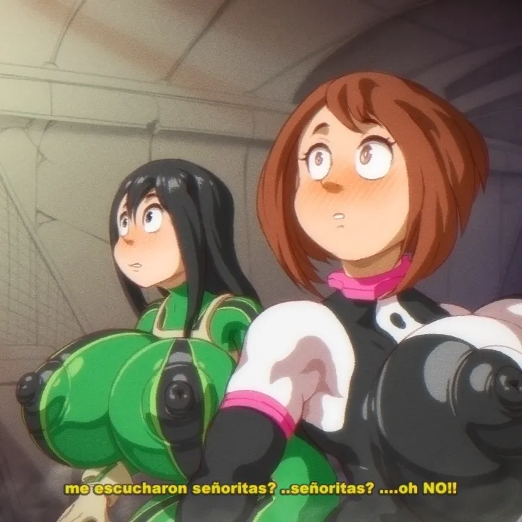 Ochaco And Tsuyu Meet Pancho page 4 full