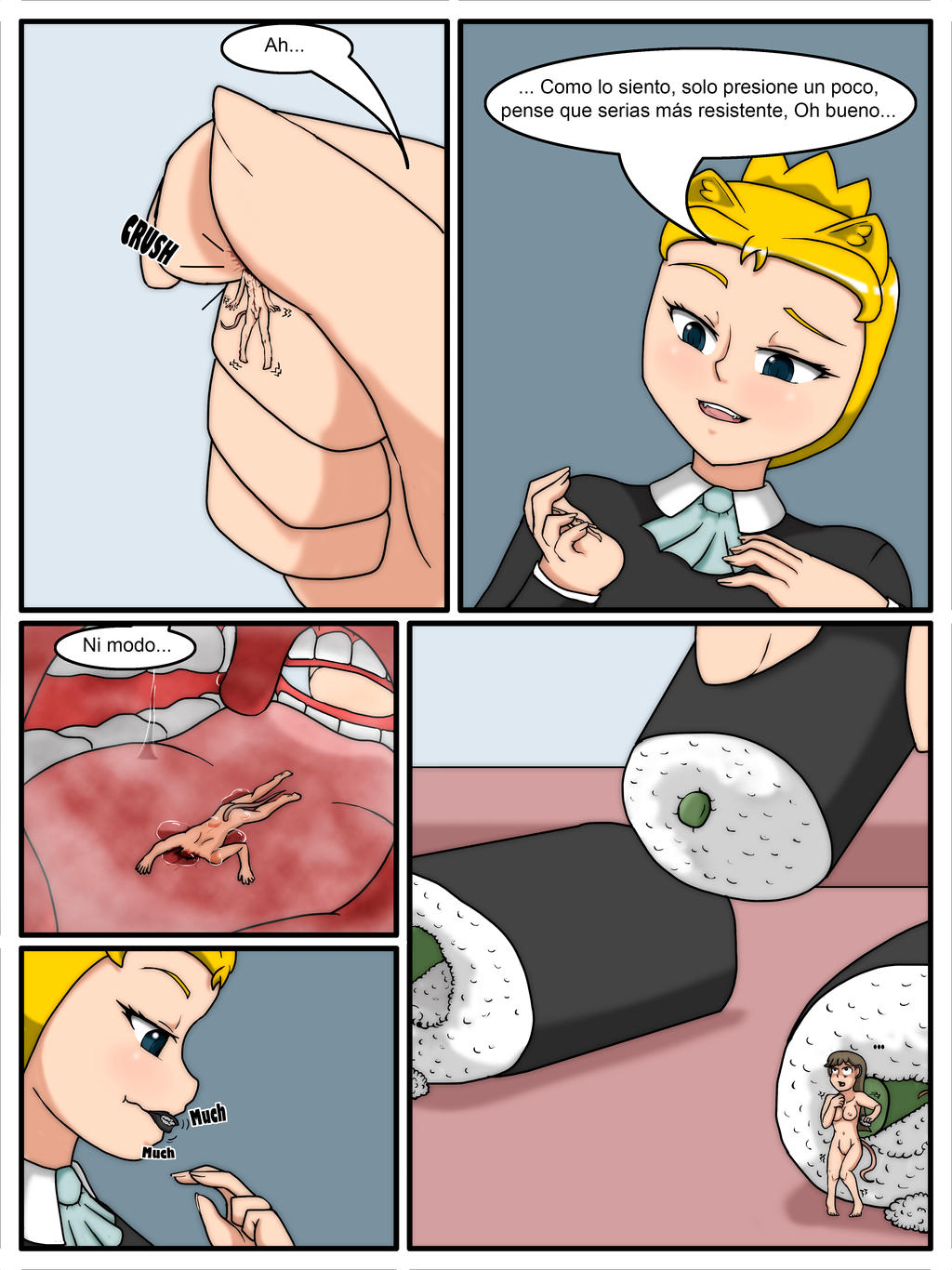 Hermanas Neko: Lunch Time page 11 full