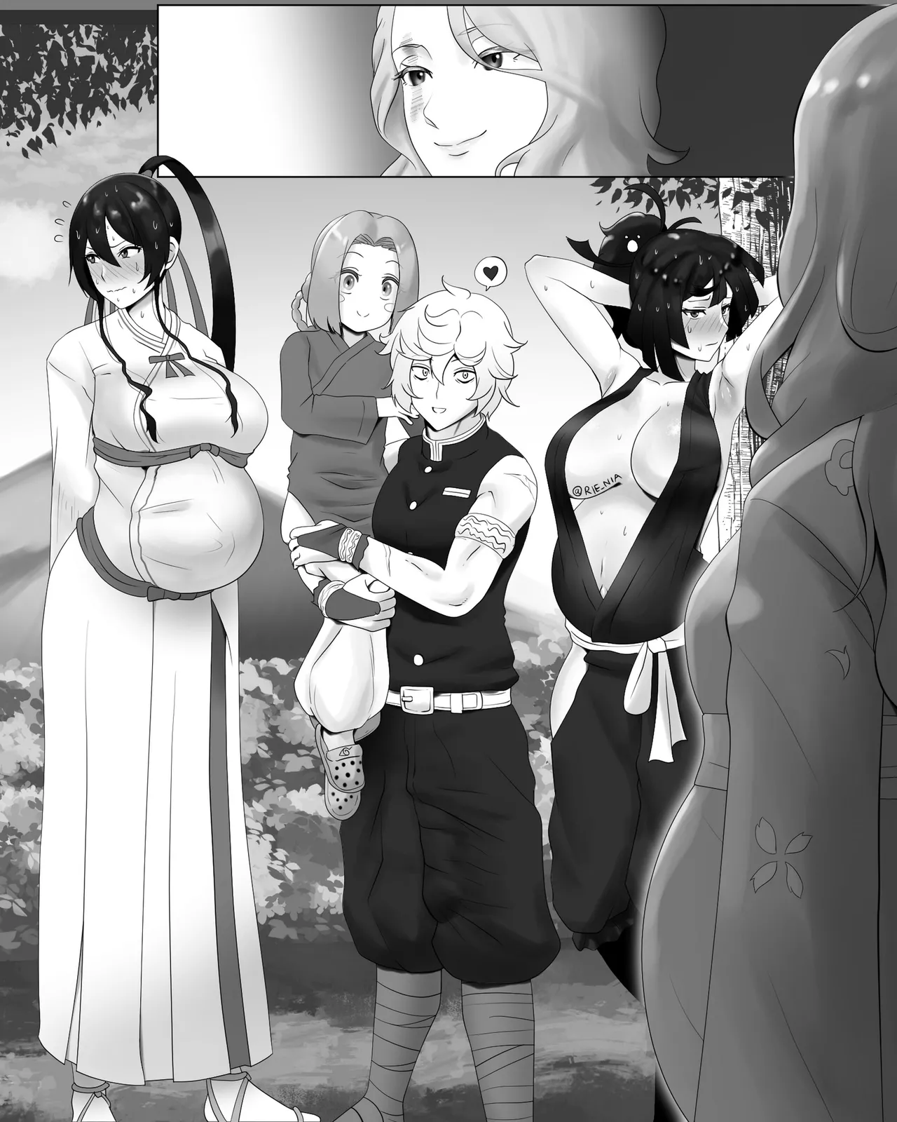 Gabimaru Getting New Wives page 10 full