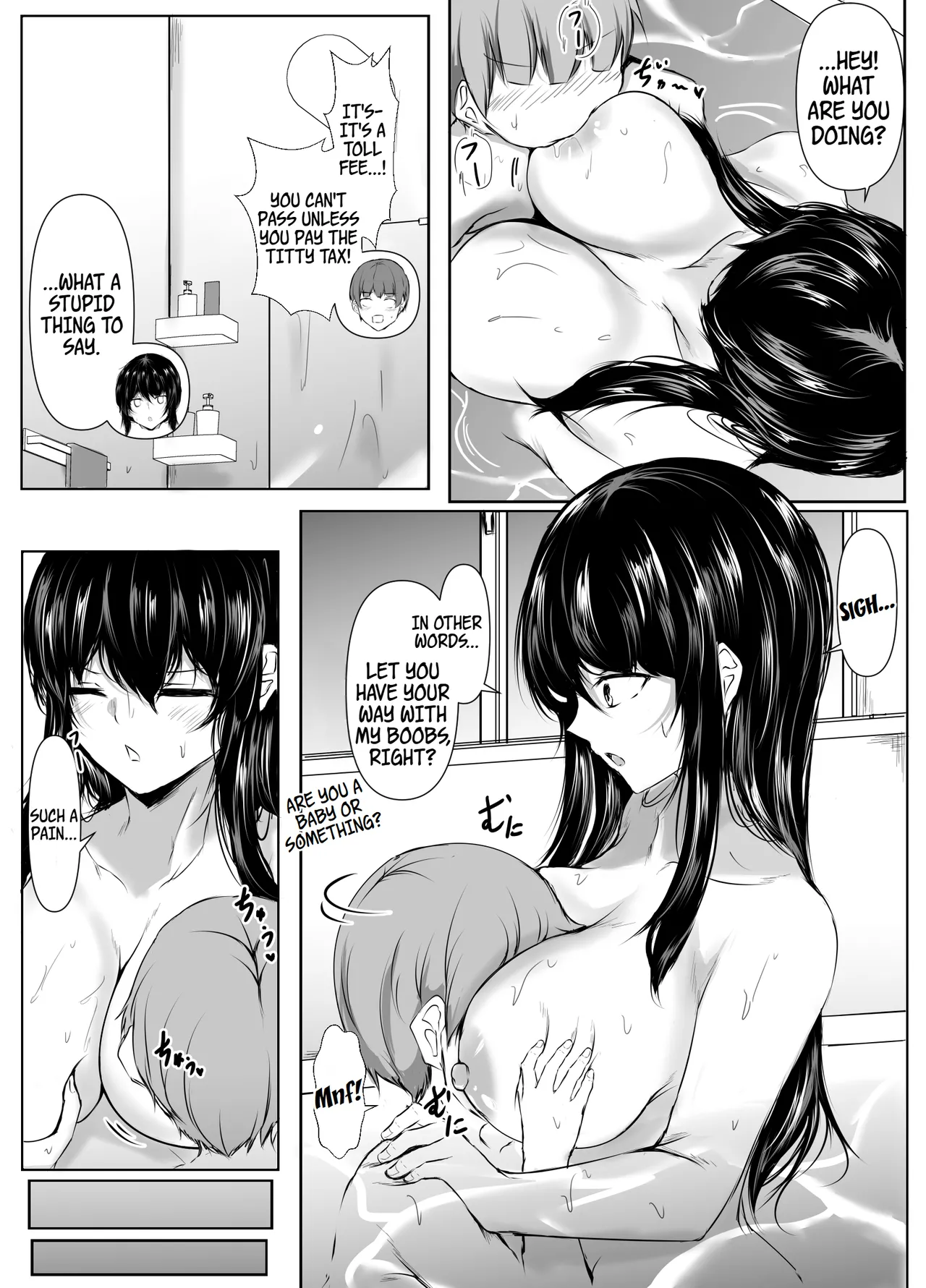 Dosakusanimagirete Oshi ni Yowai Ane to o Furo Haitta Kekka | What Happened When I Joined My Big Sister in the Bath, Who's a Bit of a Pushover in the Heat of the Moment... page 12 full