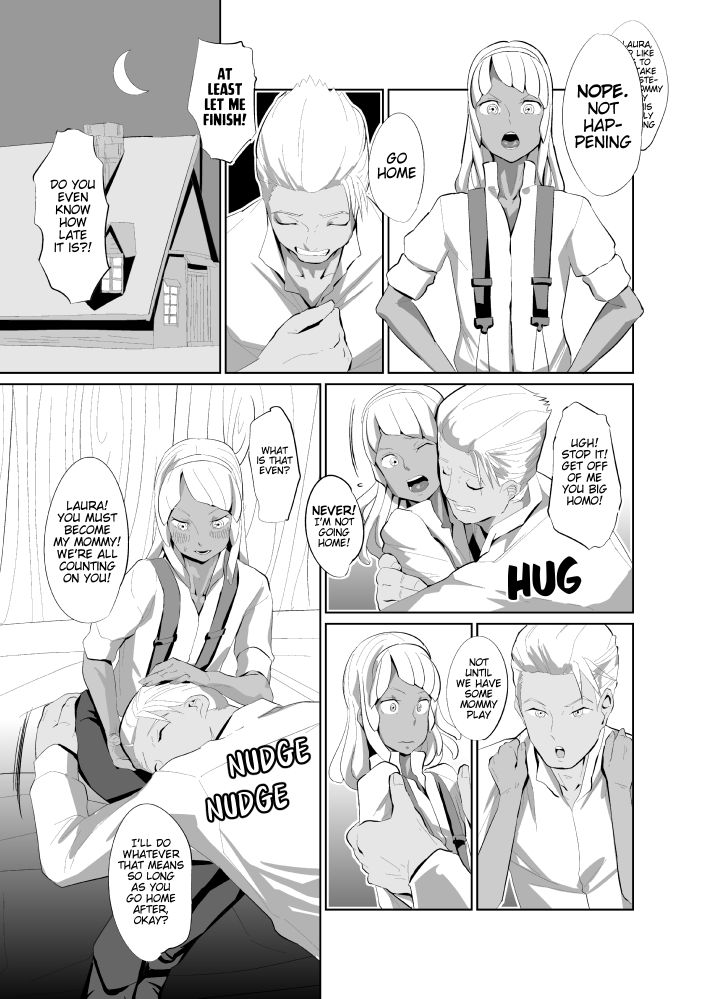 Kasshoku Yousei 3 | Ebony Fairy 3 page 2 full