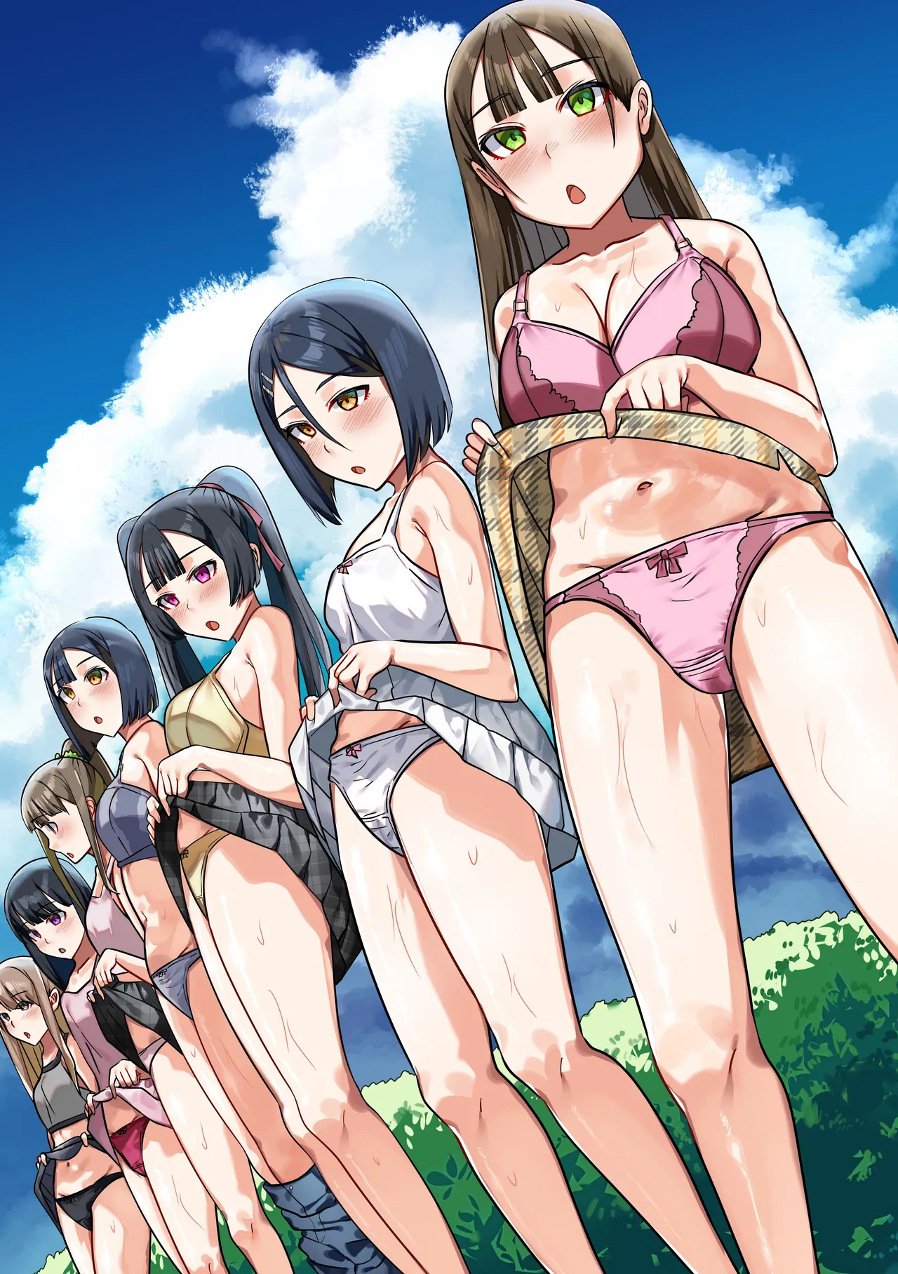 Jikan Teishi de Muteikou ni Shite, Kareshi no Tonari de Netotte Mitari, Oyakodon  Ajiwatte Mitari no Nama Houkai SEX page 2 full