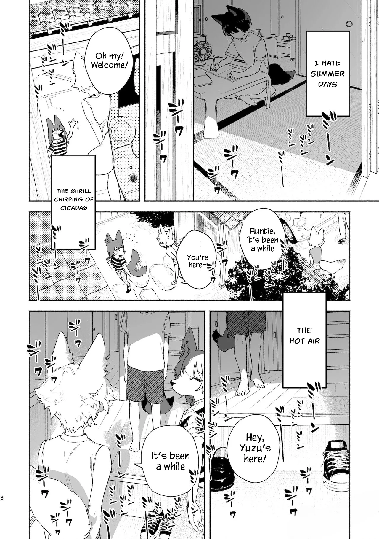Boys be Submissive. ~Coyote-chan x Kai Ken~ page 3 full