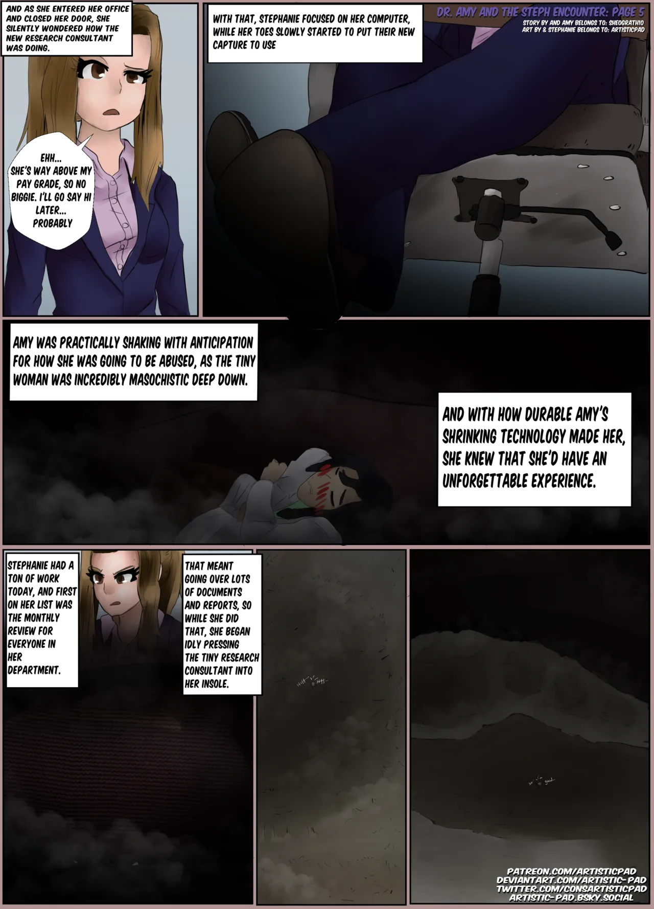 Stephanie and Dr. Amy's Encounter page 5 full