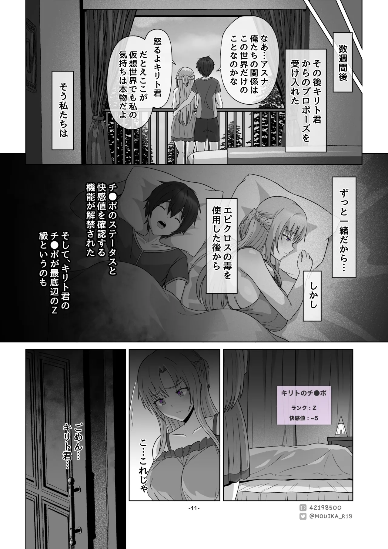 Sword Art ●nline ~EP.3 rafin・kofinnomasuku~ page 11 full