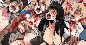 [Mark Gavatino] Full Blood (Chainsaw Man) cover