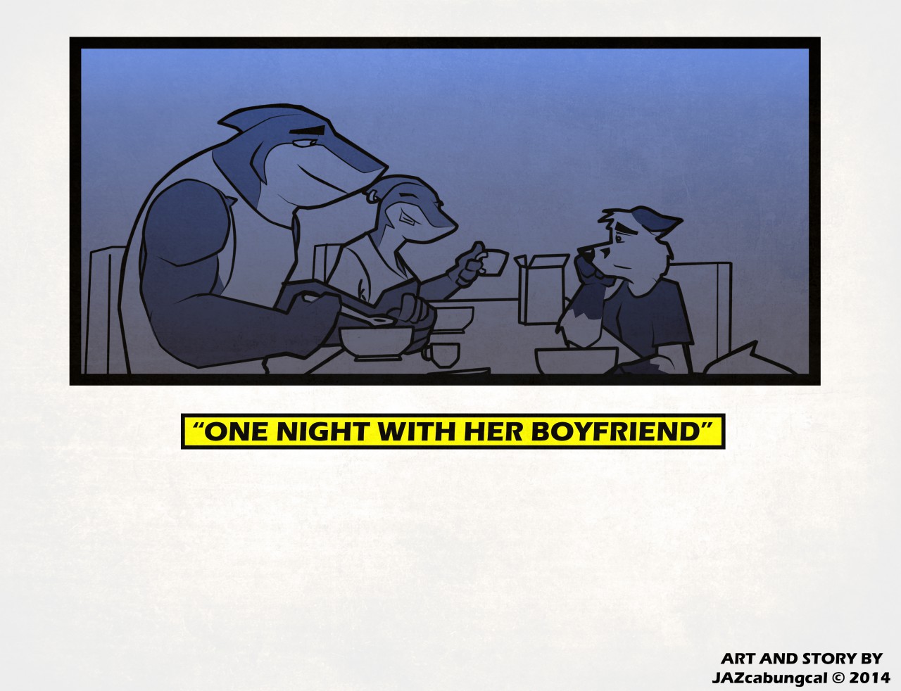 One Night with her Boyfriend page 12 full