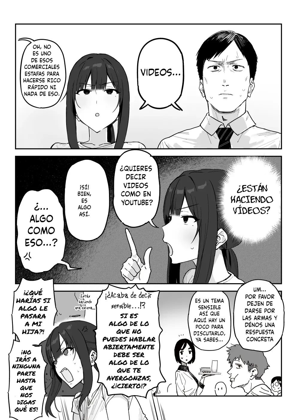 Tanesaki Kaori , Musume no Kawari ni Doujin AV Debut | Takesaki Kaori  Hace su Debut en un Douji AV en Lugar de su Hija page 7 full