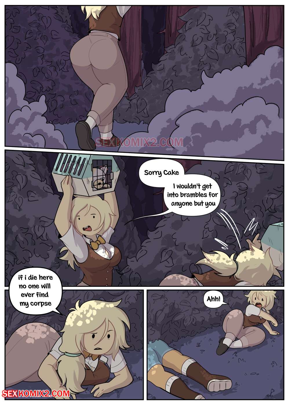 Fionna and hunter. Kabi666. sexkomix2.com page 2 full