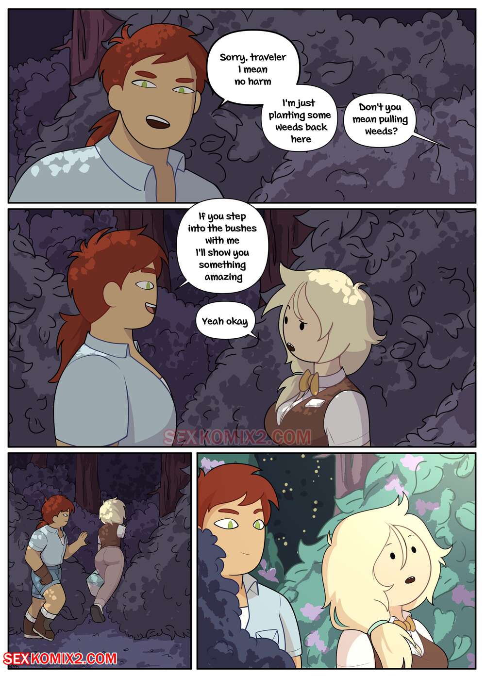 Fionna and hunter. Kabi666. sexkomix2.com page 3 full