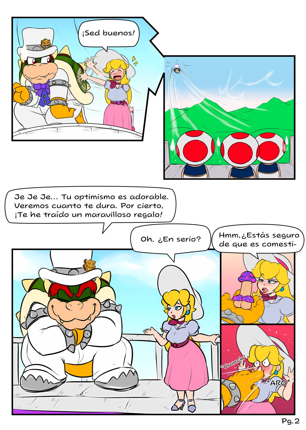 The mushroom of desire / La seta del deseo page 3 full