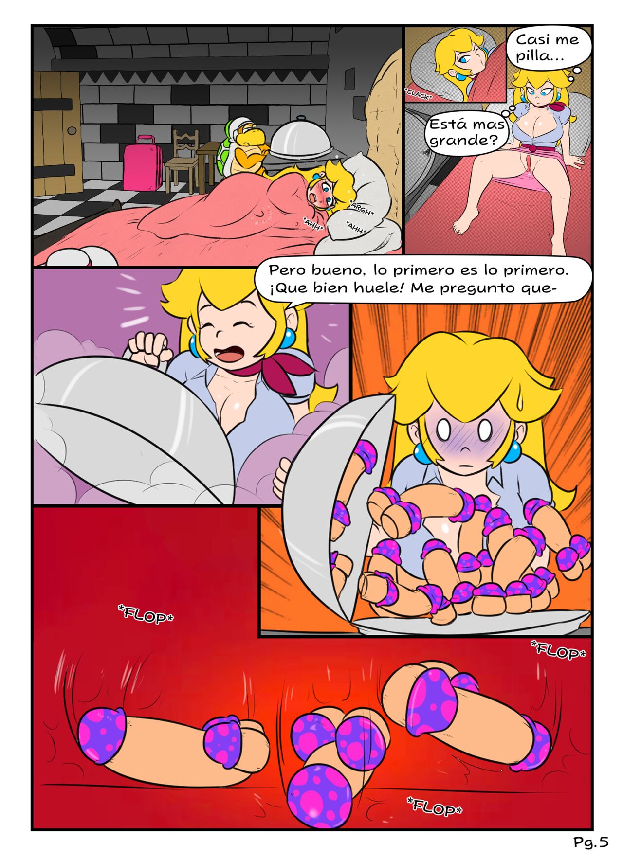 The mushroom of desire / La seta del deseo page 6 full