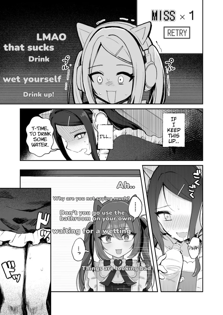 There's no way I'd wet myself on an oshigama stream !! page 9 full