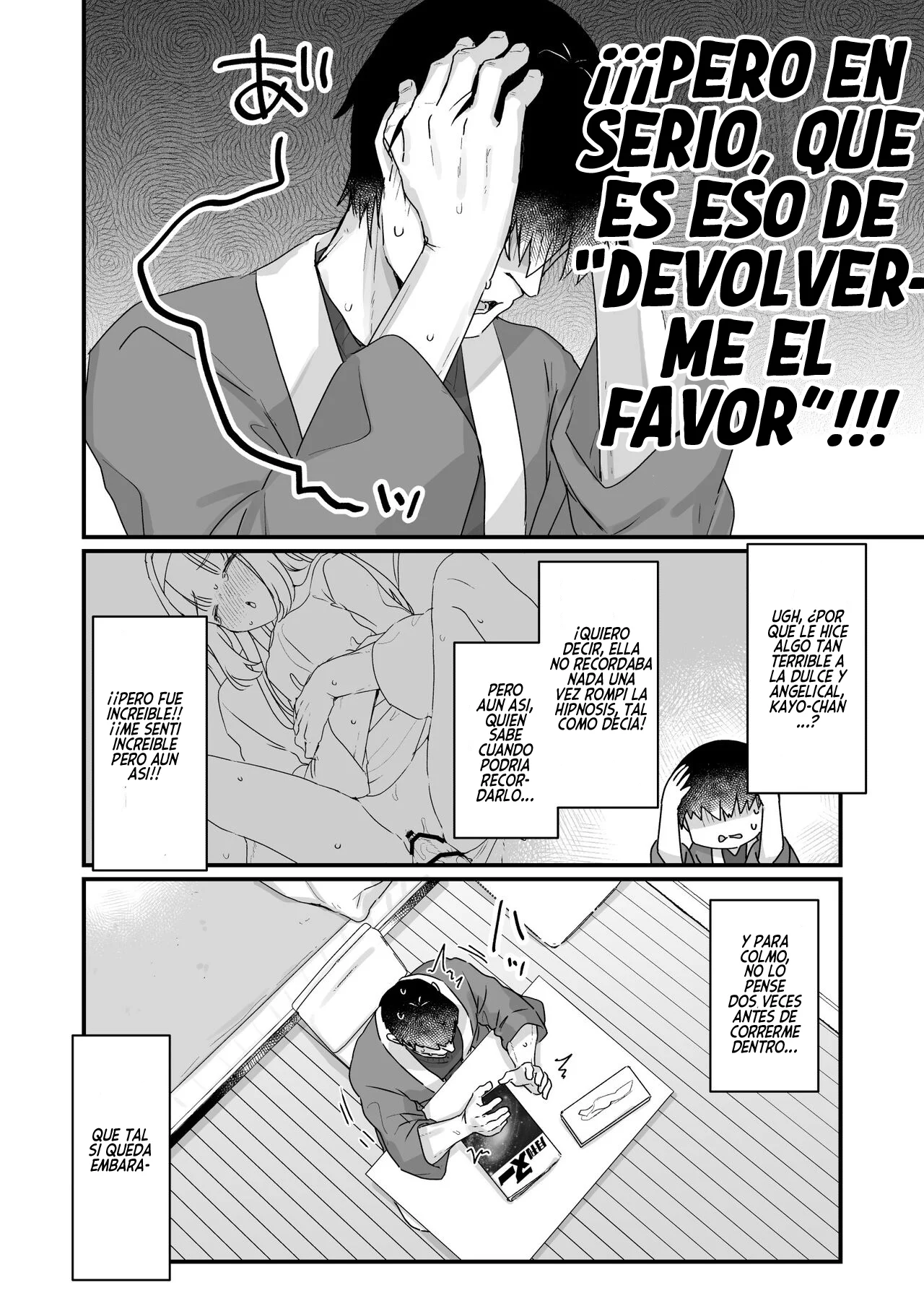 Saimin ni yotte ''Senjitsu tasukete itadaita Onaho desu'' to Omoikonderu Tonari no Ie no Kayo-chan♥ | Tu Vecina Kayo-chan Cree que ''Es El Onahole que Salvaste el Otro Día''♥. page 11 full